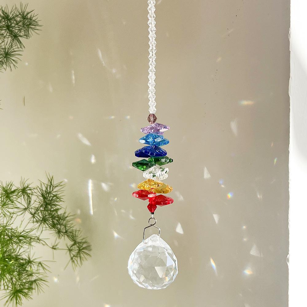 Kristall-Windspiel Sonnenfänger Anhänger – DIY-Dekoration für Innenräume & Geburtstagsgeschenk