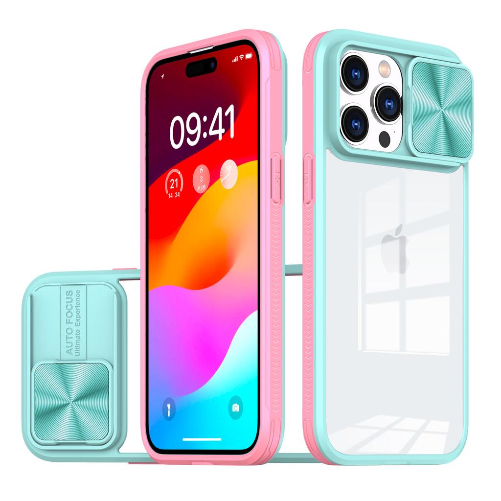 Etui akrylowe do ochrony aparatu iPhone 15 Pro Max 14 Plus 13 12 11 Pro X XR Xs Max 7 8 Plus SE2 SE3 SE 2020 2022 Przezroczysta tylna obudowa