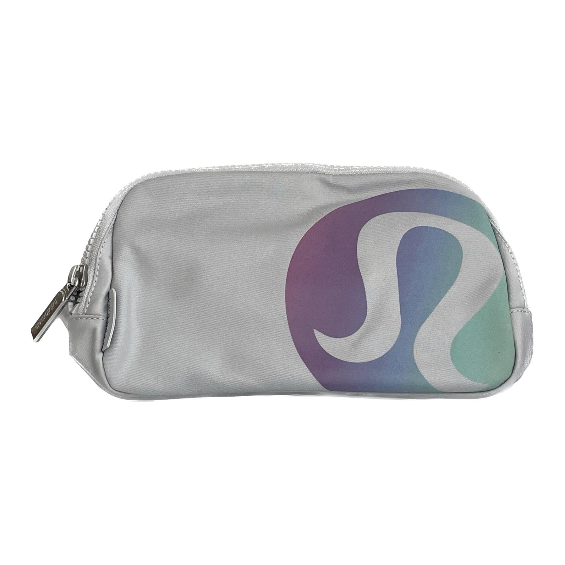 

Lululemon Everywhere 1L Logo Zipper Nylon And Polyester Waist Bag Medium Women waist bag Gray LU9BAJS-VPOR/PRVI Gray
