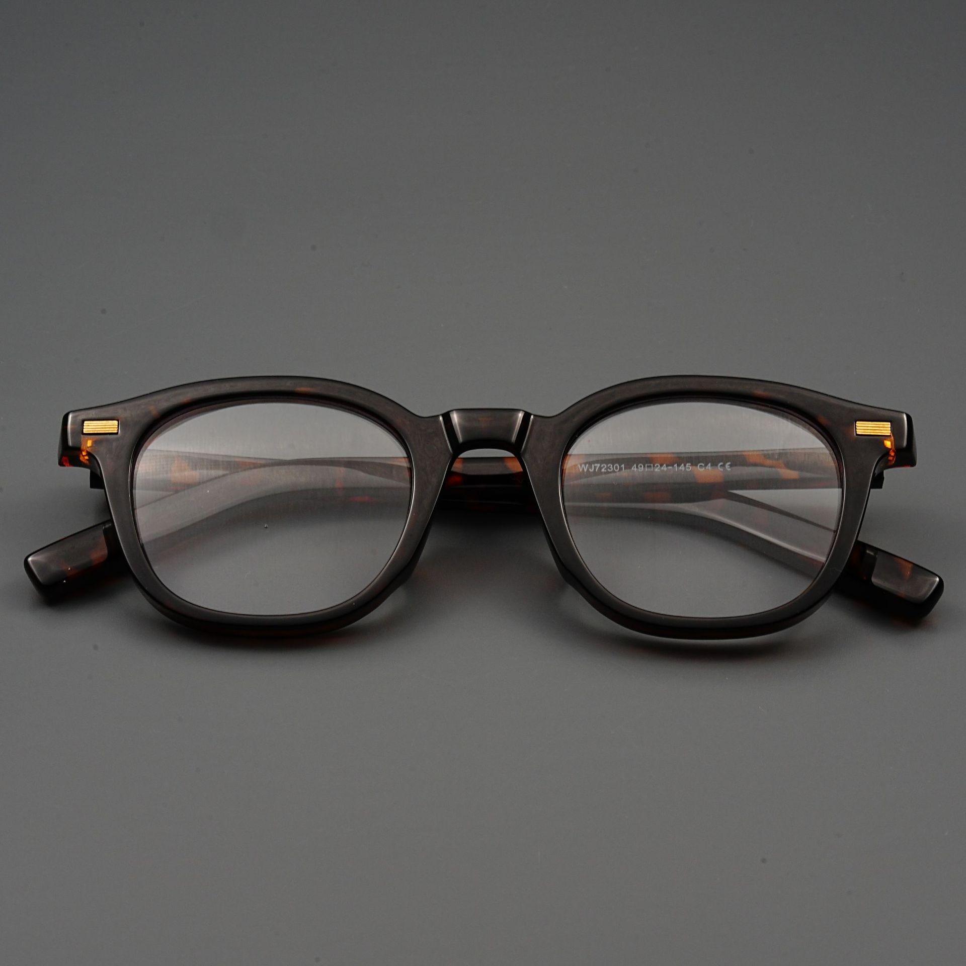 

Anti-blue Light Reading Glasses For Women and Men TR90 Square Glasses Frame Myopia Glasses For Men plastic demo lens