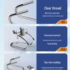 Greenhouse Pig Farm Double U-Bolt Cross Buckle Saddle Clamp for Iron/Steel Pipe Fixation