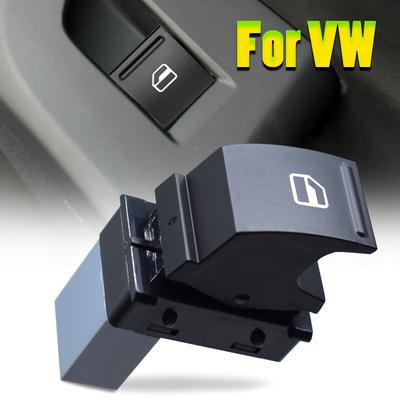 Power Single Window Lifter Switch Door Side Electric Control Button Knob For Volkswagen Golf Passat B6 CC Caddy MK3 2004 - 2019