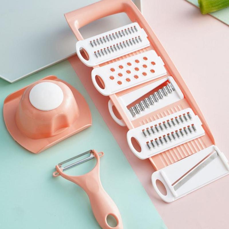 7 In 1 Multi-Functional Vegetable Chopper Onion Chopper Food Chopper Kitchen Mandoline Slicer Veggie Dicer Cutter