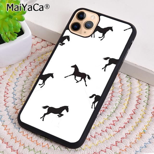 Horses Pattern Collage Phone Case For iPhone 17 Air 16 15 14 Plus 12 13 Pro Max Shell Cover Coque