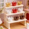 20pcs 1cm Mini Alloy Crown Charms Loose Beads Pendants Dollhouse Metal Crown Miniature Jewelry Making Necklace DIY Crafts