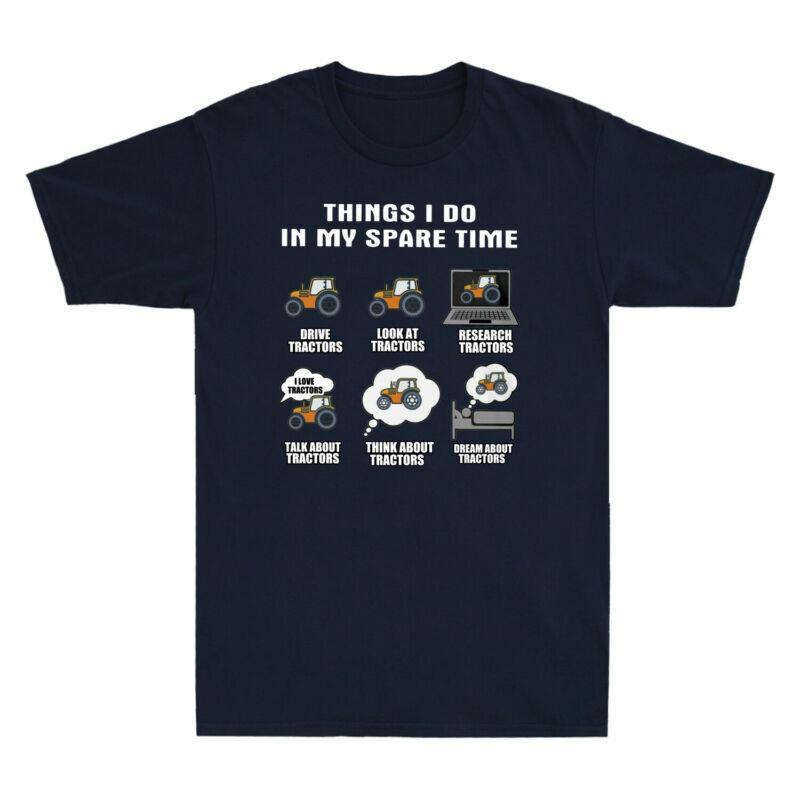 In Tractors Spare T-Shirt Vintage Things My I Farmer Unisex's Time Drive Tractor Do