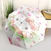 Petals Hello Kitty Automatic Opening and Closing Umbrella - Suitable for Various Occasions, Outdoor Activities, Lightweight and Durable Automatic Fold