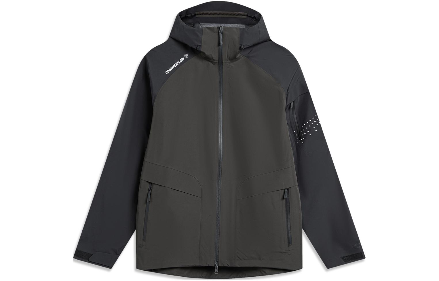 Li Ning Waterproof And Windproof Windbreaker Jacket Men s Jet Sky Black ACFU003-3 S