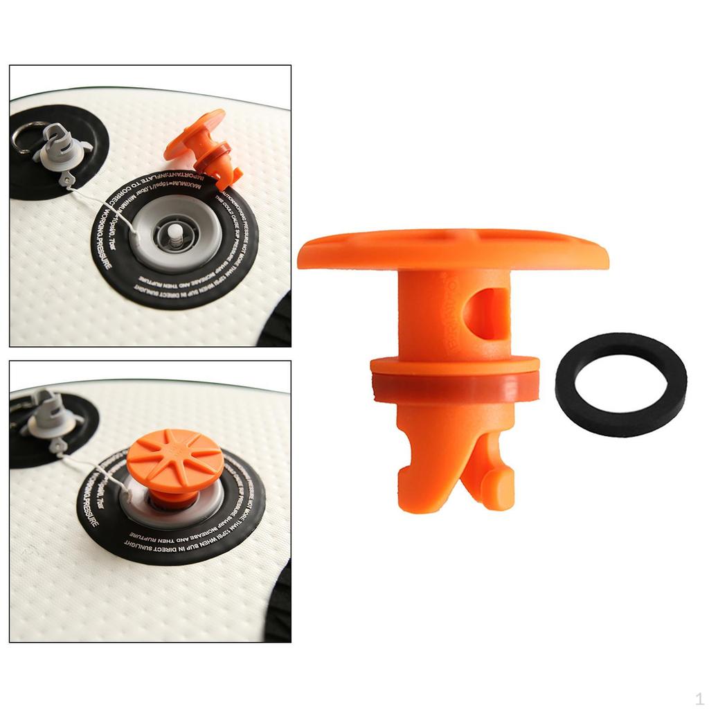 Universal Inflatable Paddle Board Kayak Fast Deflation Valve Plastic Durable Inflated Boat