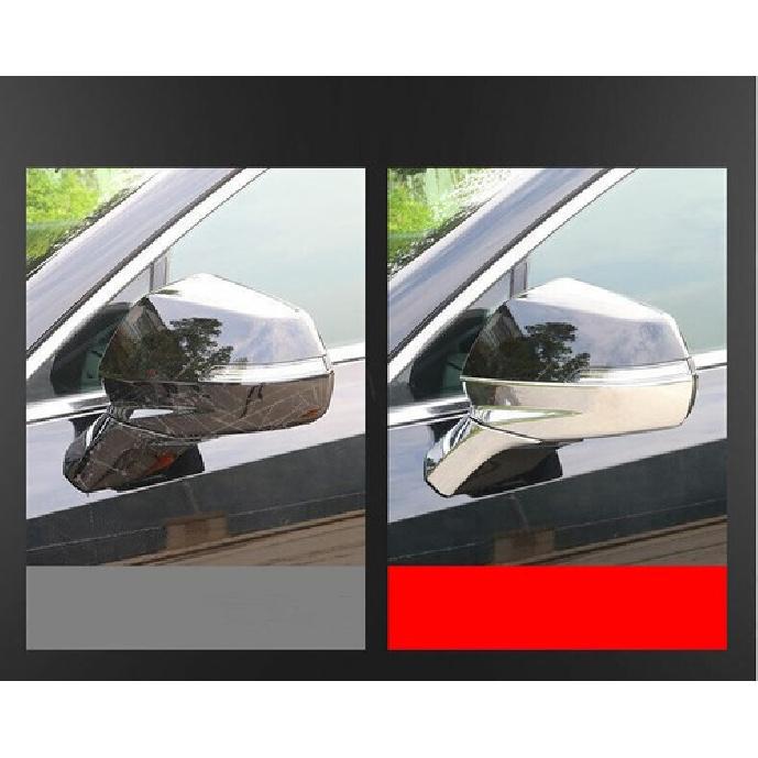 ABS Chrome Rear View Mirror Anti-Scratch Strip Trim For Auto Cadillac XT4 19-23