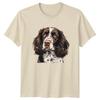 Dogs Animal Dog Pet Fluffy Puppy Natural Colour Unisex Adult T-Shirt Gift Tee