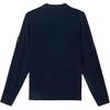 Stone Island V-Neck Loose Fit Long Sleeve Sweater Men sweater Navy-Blue K1S155100023S00B4-V0020