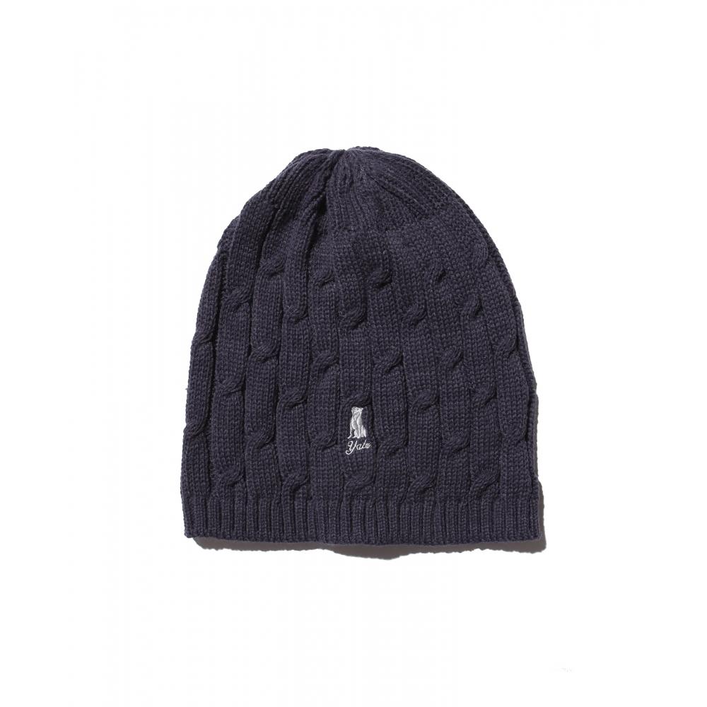 

yale HERITAGE UNIVERSITY DAN CABLE BEANIE CHARCOAL