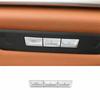2018- Cover Trim Matte Silver For BMW 5 Series G30 Seat Memory Switch Button
