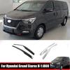 For Hyundai Grand Starex H-1 I800 2018   ABS Chrome Front Bottom Bumper Grill Lower Cover Trim Protect Strip Accessories