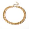 Punk Hip Hop Curb Cuban Thick Short Choker Necklace Simple Minimalist Chunky Collar Chain Women Jewelry Party Steampunk