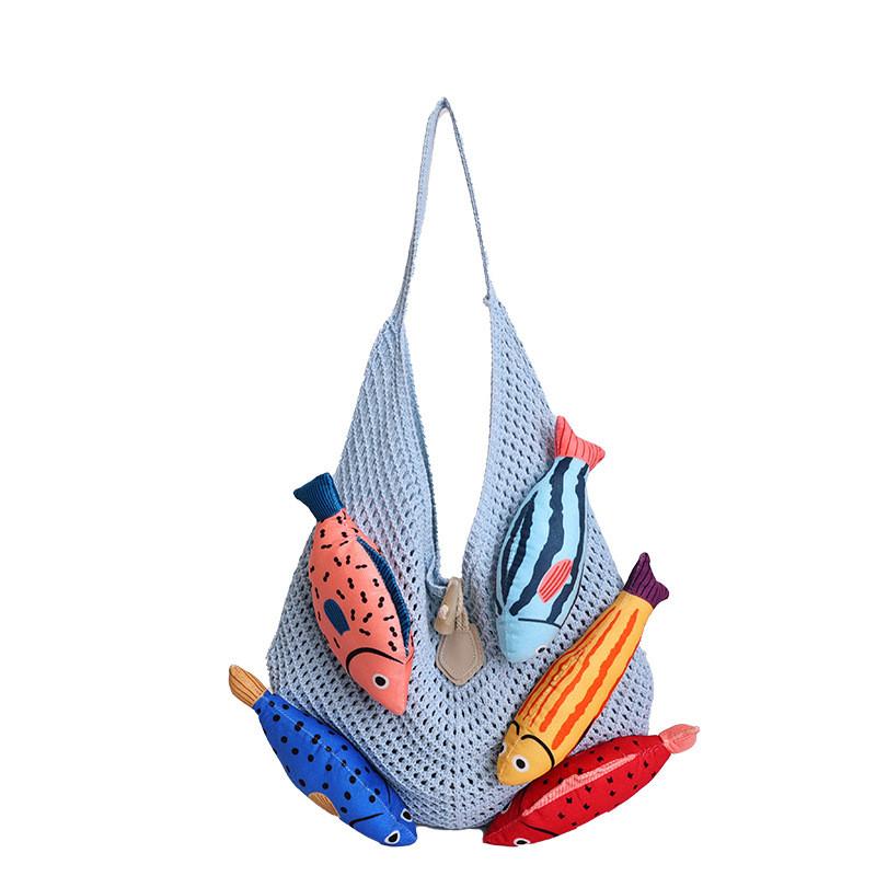 Cotton Large Capacity Opentop Tote Bag For Casual Daily Use