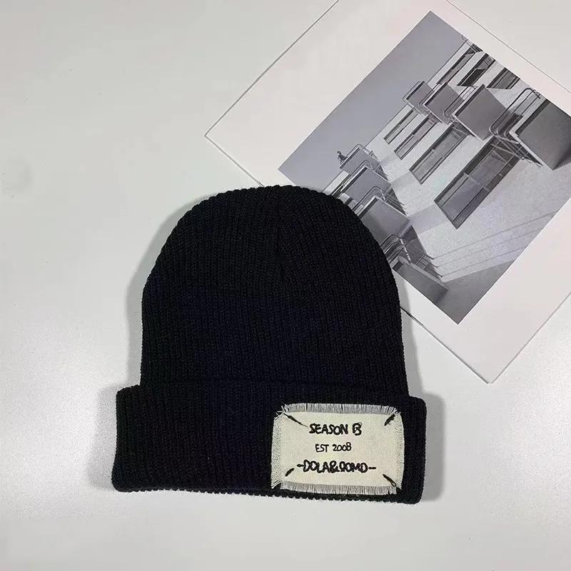 Natural NewFall Winter Knitted Beanies for Couples - Chic, Versatile Headwear