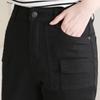 From Heart Double Pocket Banding Cotton Bootcut Pants