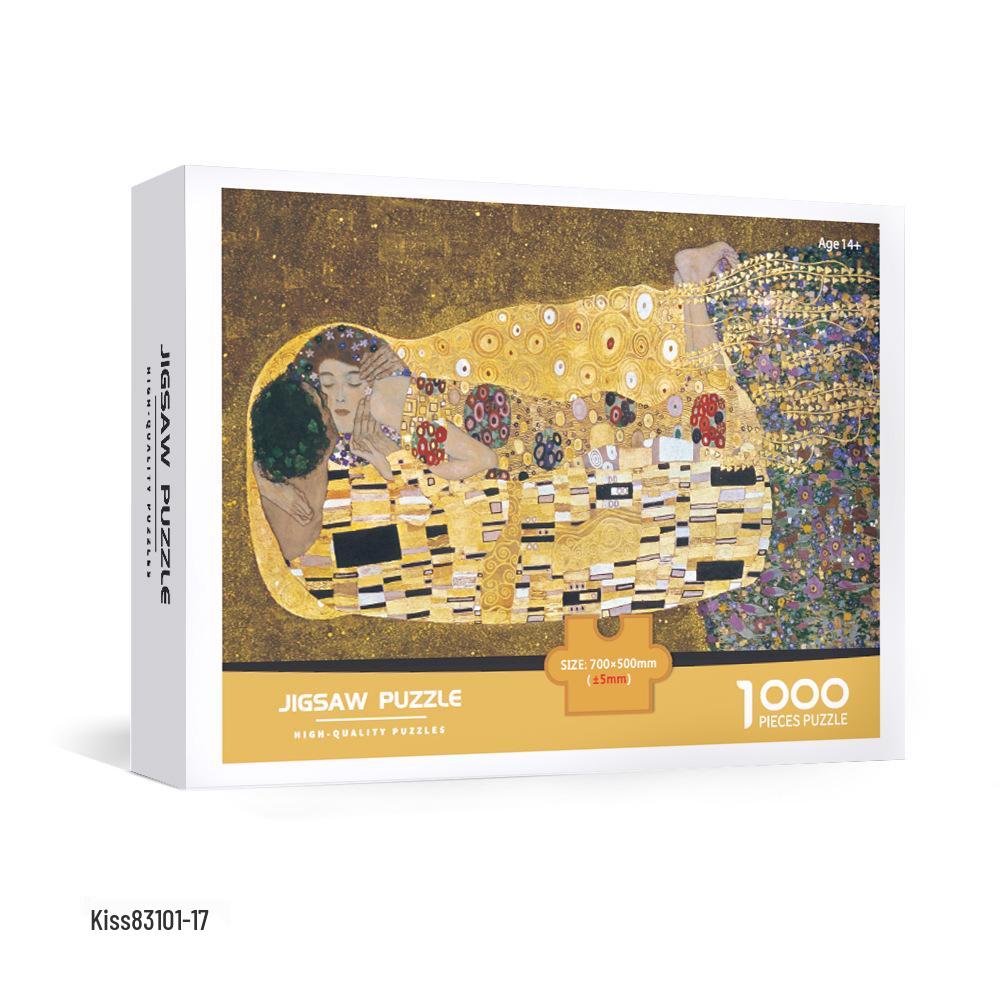 Adult Jigsaw Puzzle - 1000 Pieces, 70x50 CM White Cardboard