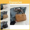 Trendy Retro Small Square Pu Shoulder Bag For Women In Black Khaki White Brown Colors