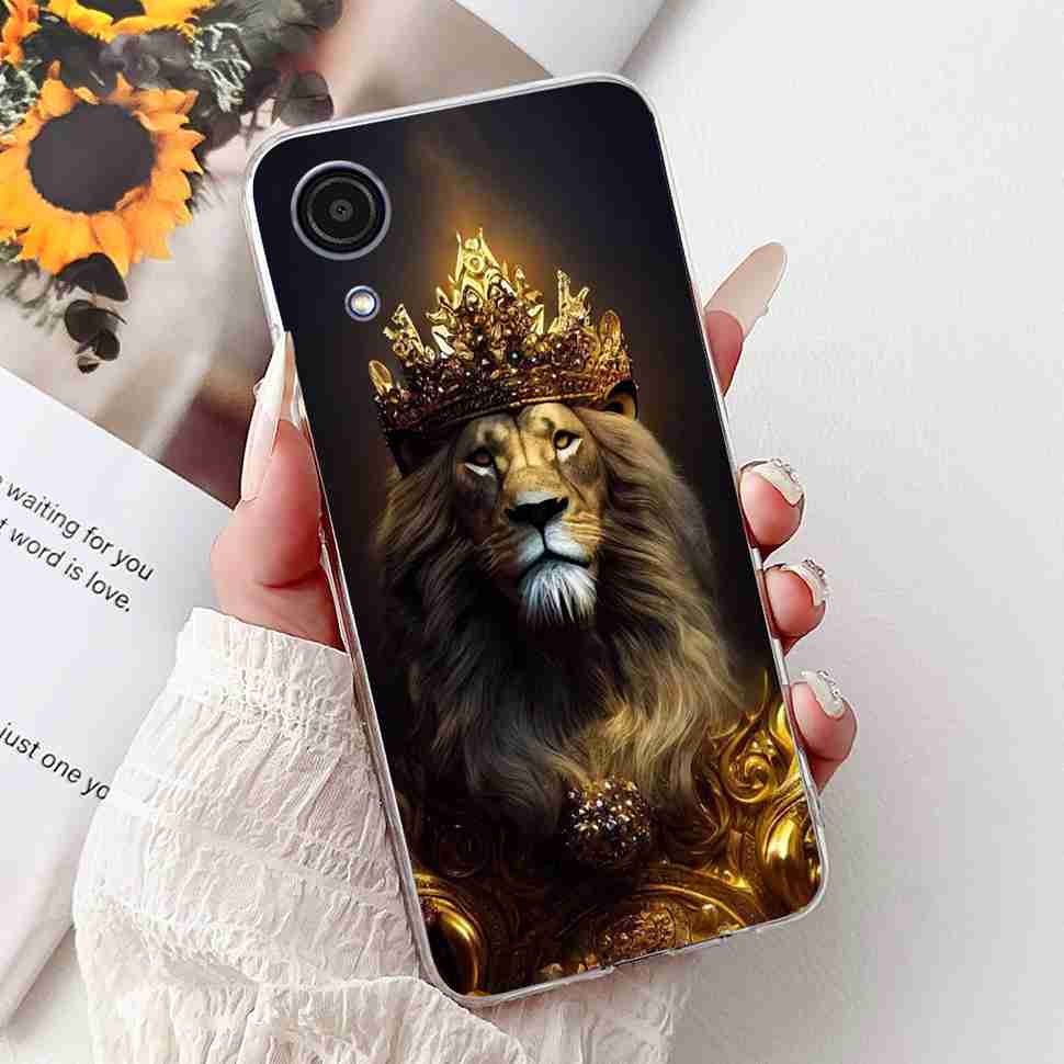 For Samsung A03Core Case Soft Silicone Cute Heart Painted Cover Case For Samsung Galaxy A03 Core SM-A032F TPU Fundas Capa