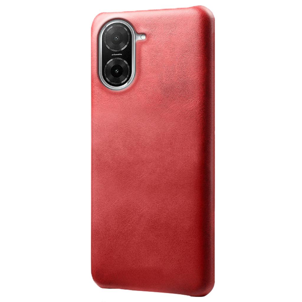 For Xiaomi Redmi A5 4G (171.7mm) Case Calf Texture PU Leather Hard PC Protective Phone Cover