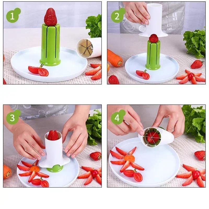 Küchen-Herstellungswerkzeuge Edelstahl Gemüseschneider Obst-Gemüse-Schneidemaschine Gurken-Reißzubehör Zubehör