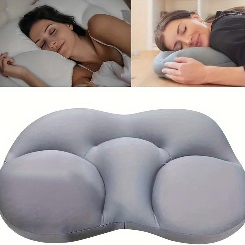 Ergonomic Pillow Soft Polyester Fiber, Breathable for Better Sleep, Egg Sleeper for All Sleep Positions
