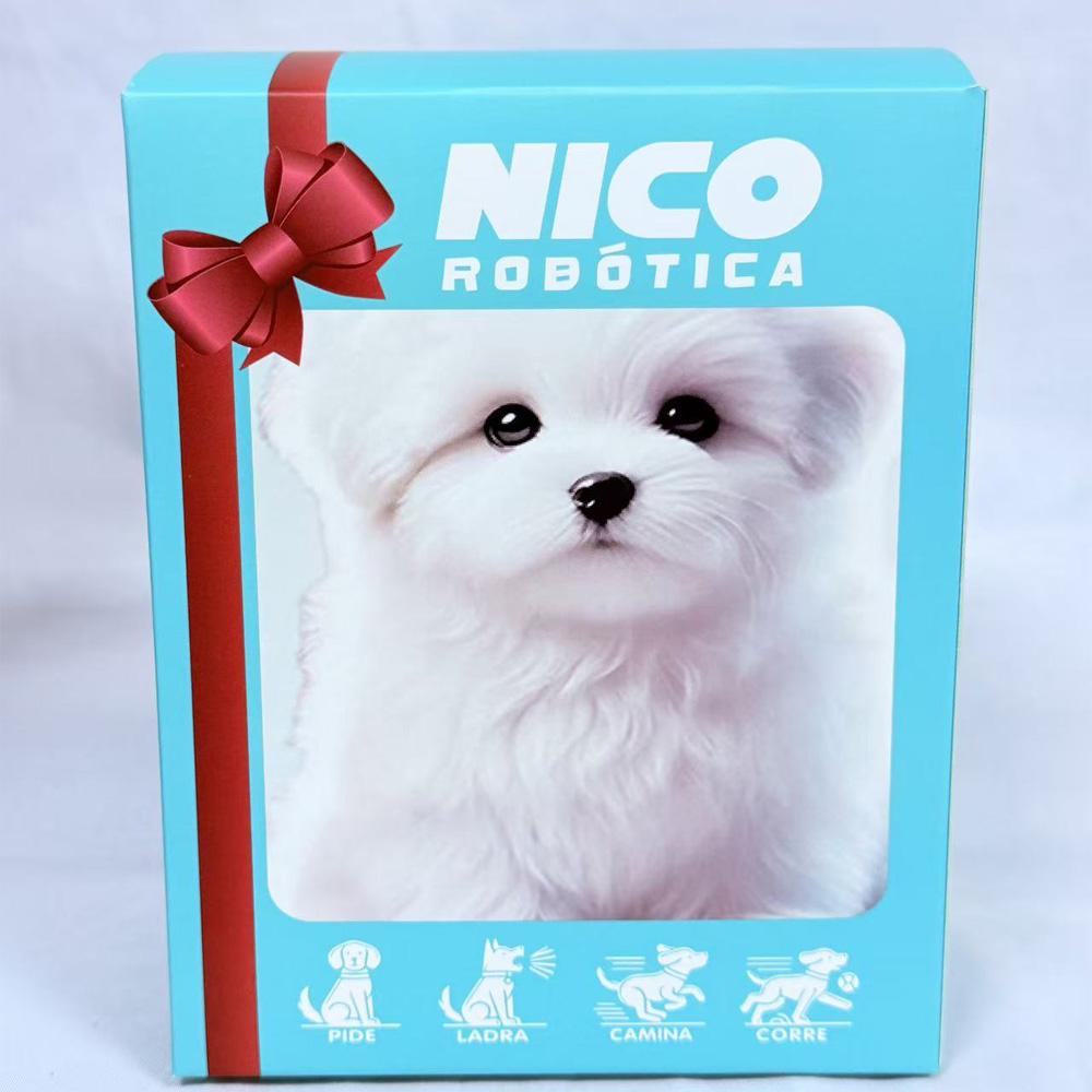 New Hot Cute Plush Robot Puppy Interactive Walking Simulated Puppy Barking Tail Wagging Puppy Plush Perfect Toy Chilren(WithBatteryout )