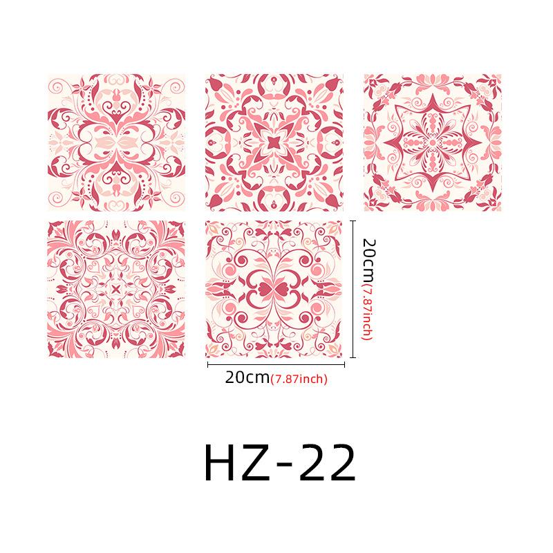 Thickened Matte Tile Sticker Self-Adhesive Wall Sticker Waterproof And Moisture-Proof Kitchen And Bathroom Renovation Wallpaper