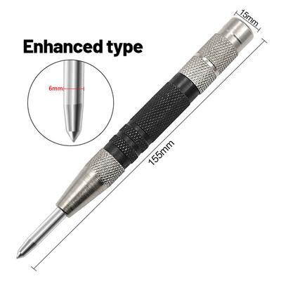 Otomatik Merkezi Delici Yaylı Konumlandırıcı Ahşap Metal Matkap