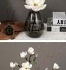 Large Magnolia Artificial Flower Bouquet for Living Room - High-End Floor Stand Floral Decoration