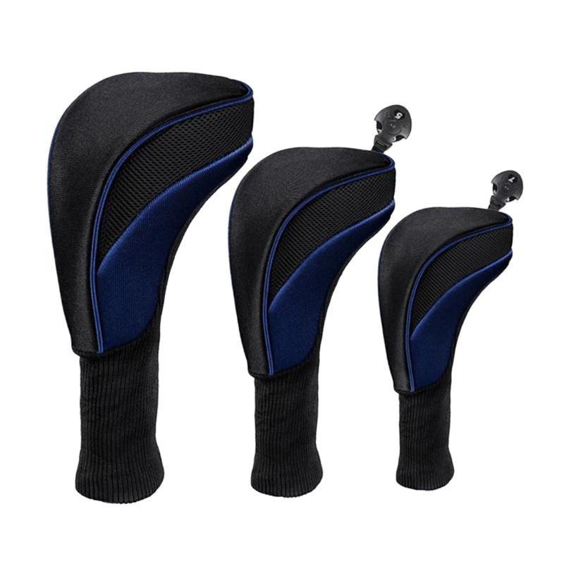Durable And Lightweight Long Neck Golf Club Head Covers Set) For Ultimate Protection