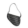 Dior Accessory pouch Saddle pouch Handbag PVC black Women Used