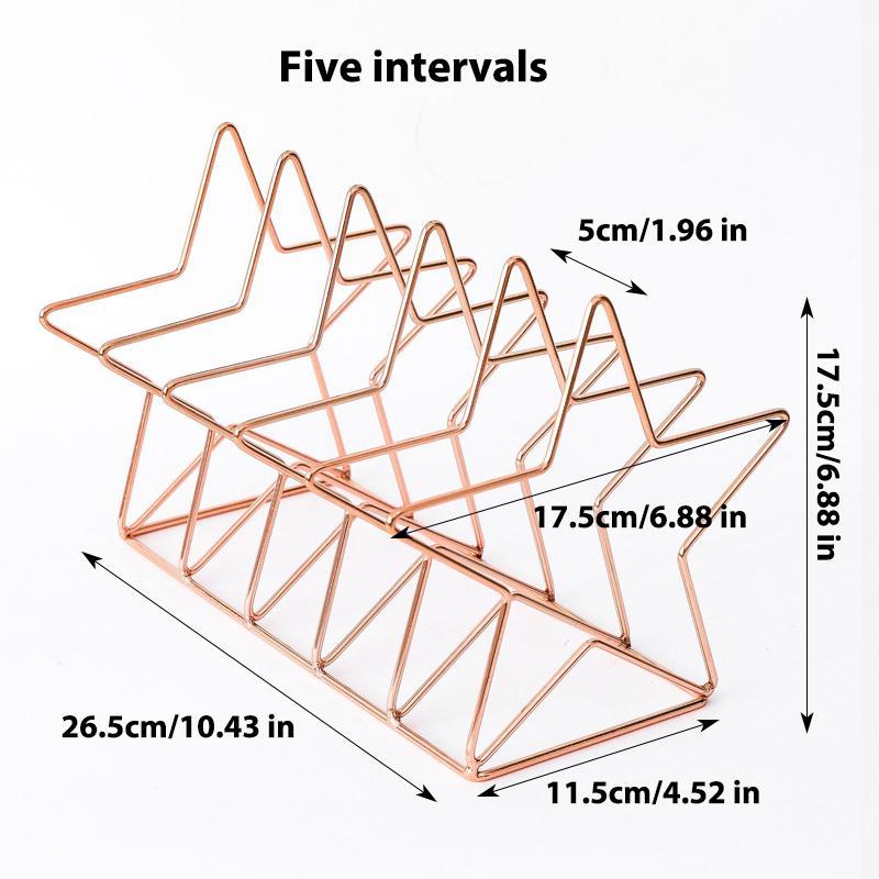 Metal Holder Multifunction Stainless Steel Mobile,Photos,Books,Magazines Storage Display Stands Office Desk Decoration