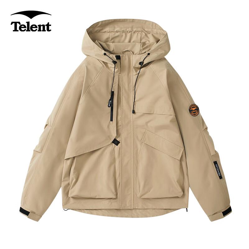

Men s Casual Hooded Outdoor Jacket S