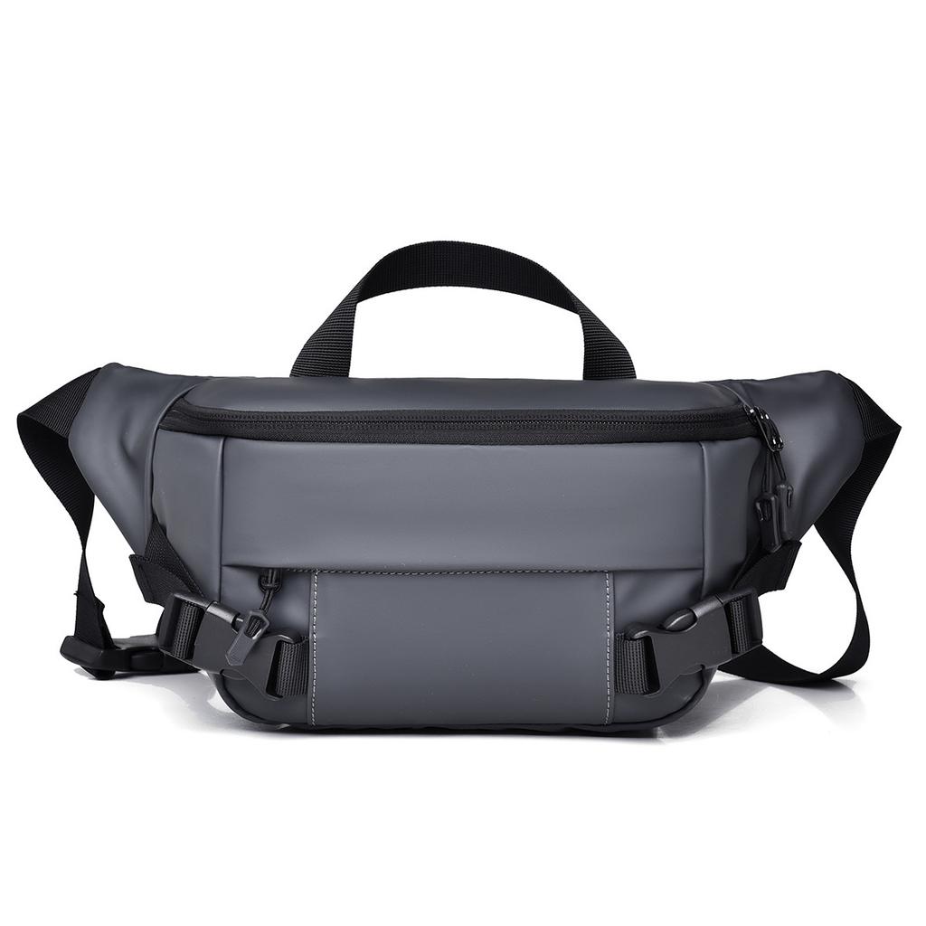 Crossbody Bag Men'S Trendy Cool Multi-Functional Breast Bag Simple Fanny Bag Shoulder Bag Men'S Bag Personalized Backpack