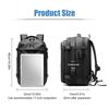 Travel Men 17.3 inch Laptop Backpack vacuum compression Backpack Business Large Capacity school Backpack expand outdoor backpack
