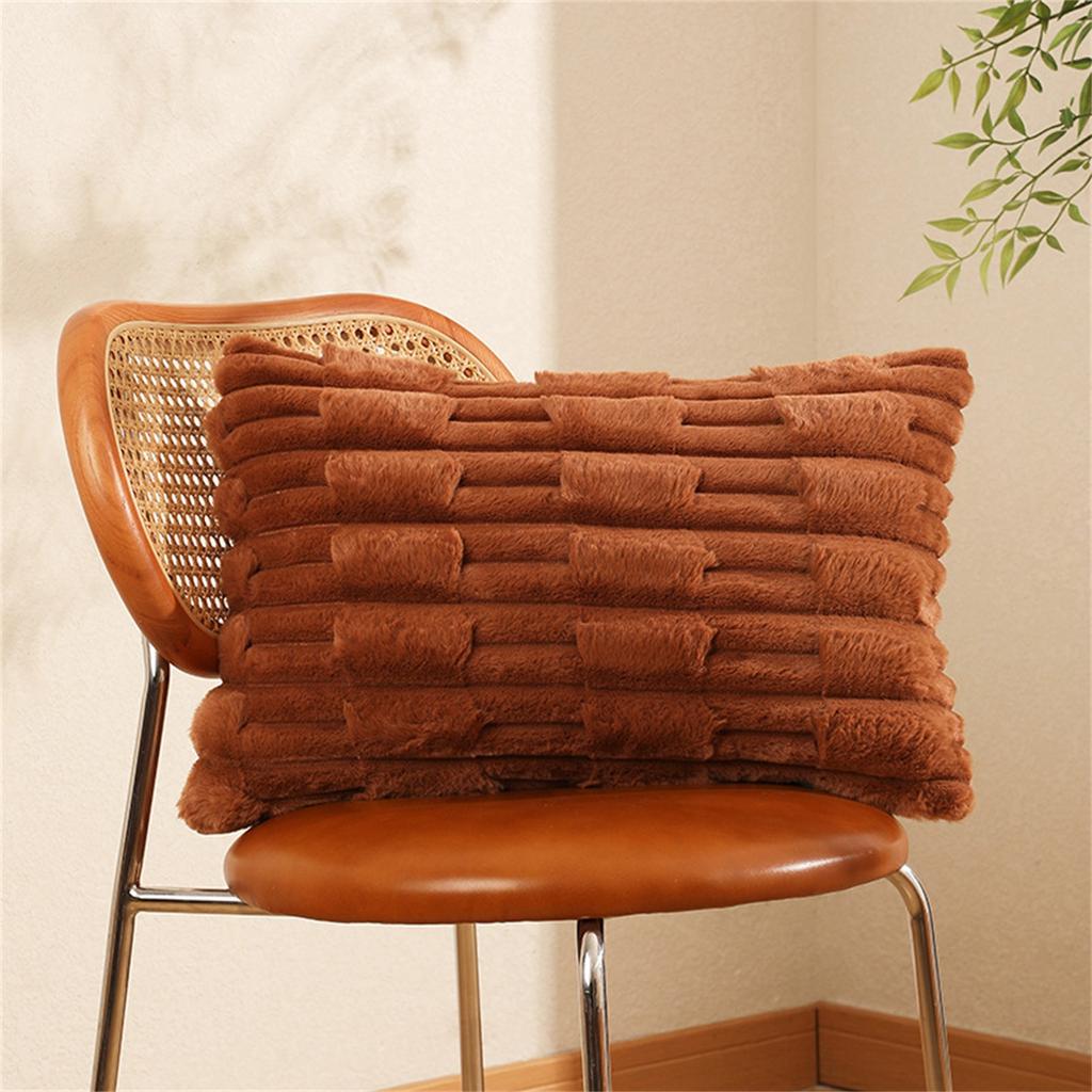 And Winter Pillow Imitation Hair  Velvet Pillow Pillow Cushion Cushion Cover  Xuai New Pillow