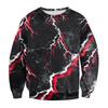 Men's Casual Fashion Printed Round Neck Pullover Sweatshirt