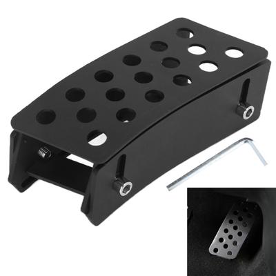 Wrangler Accelerator Pedal, Black Steel Car Pedal, Anti-Slip Pedal, Accelerator Up Pedal Replacement for Wrangler JK 2007-2017