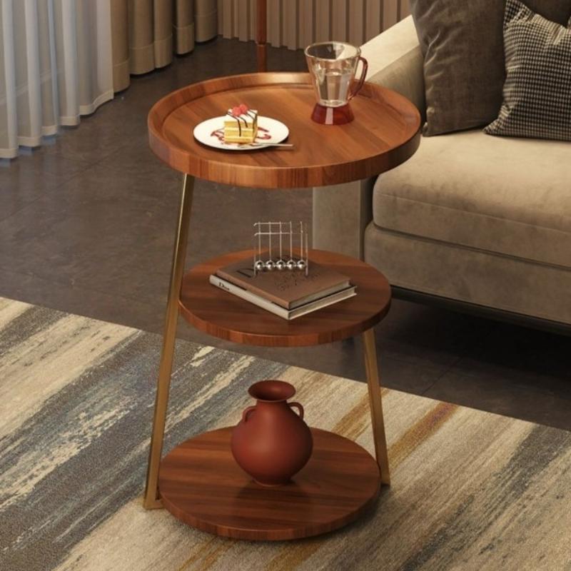 Modern Side Table Storage Standing Coffee Tables Space Saving Coffee Table Design Living Room Auxiliares Balcony Furnlture