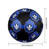 Pallone da Calcio CF Montreal taglia 5, colorato, adatto a tutte le età, cucito a macchina, materiale PVC, qualità da competizione, durevole e ad alto rimbalzo