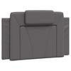 Vidaxl Bed With Mattress, Grey, 80X200 Cm, Faux Leather