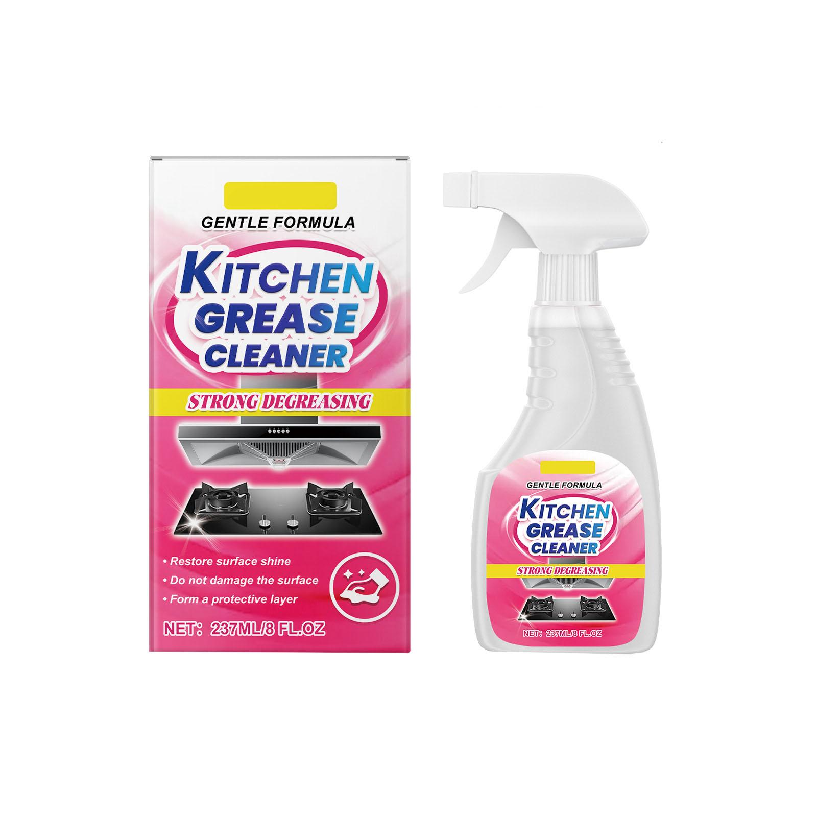 

Средство для удаления кухонного жира, Средство для удаления жира с плиты, Спрей для чистки вытяжки 237 мл One Size