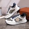 Men's Retro Casual Sneakers Fashion Print Non-slip Lightweight Walking Shoes