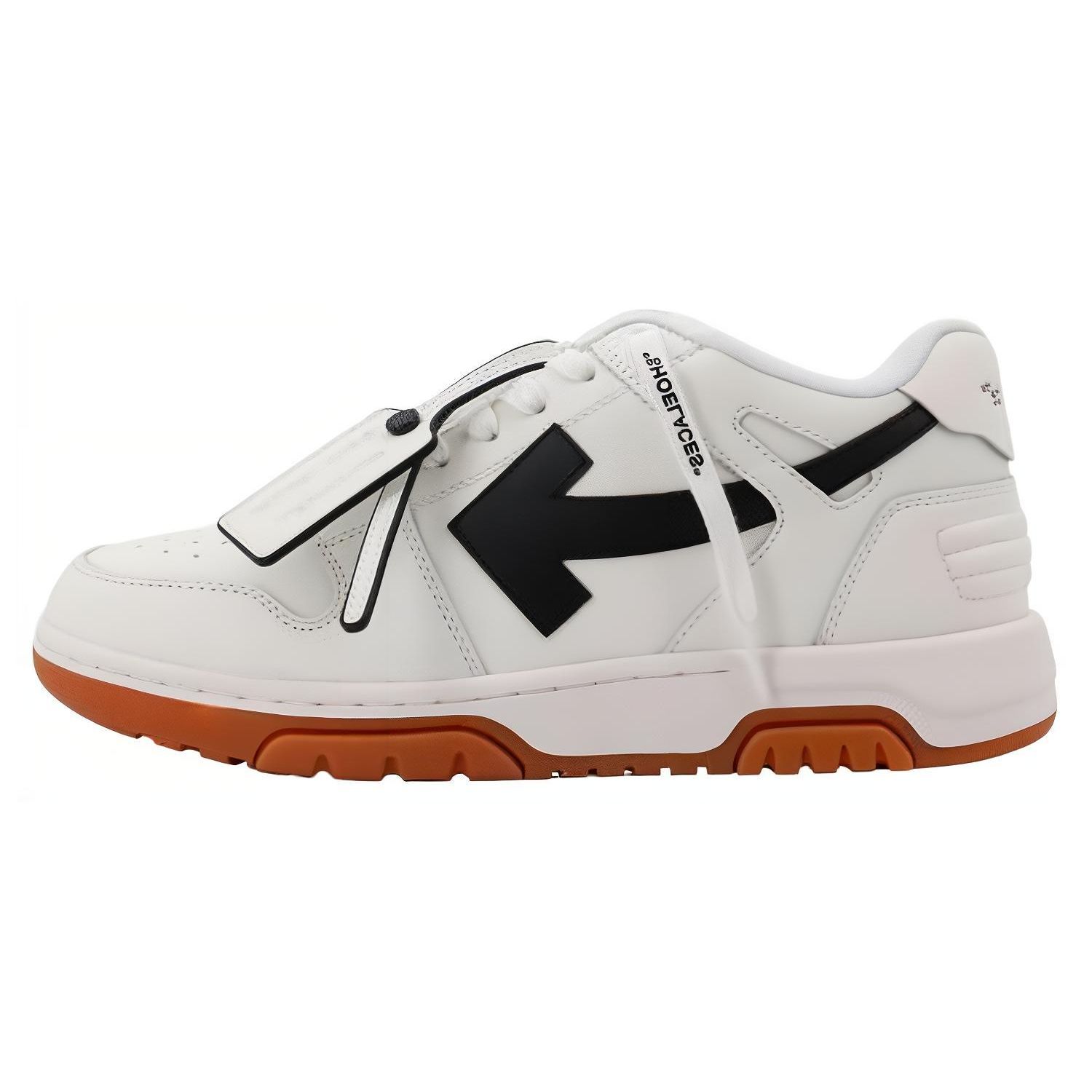 

Off-White Out of Office White Black Gum Men Sneakers OMIA189C99LEA011-0110 40