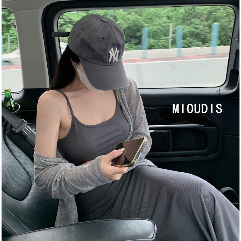 Pure Desire Sleeveless Suspender Dress Women's Summer New Slim and Thin Fishtail Skirt Long Temperament Hip Skirt