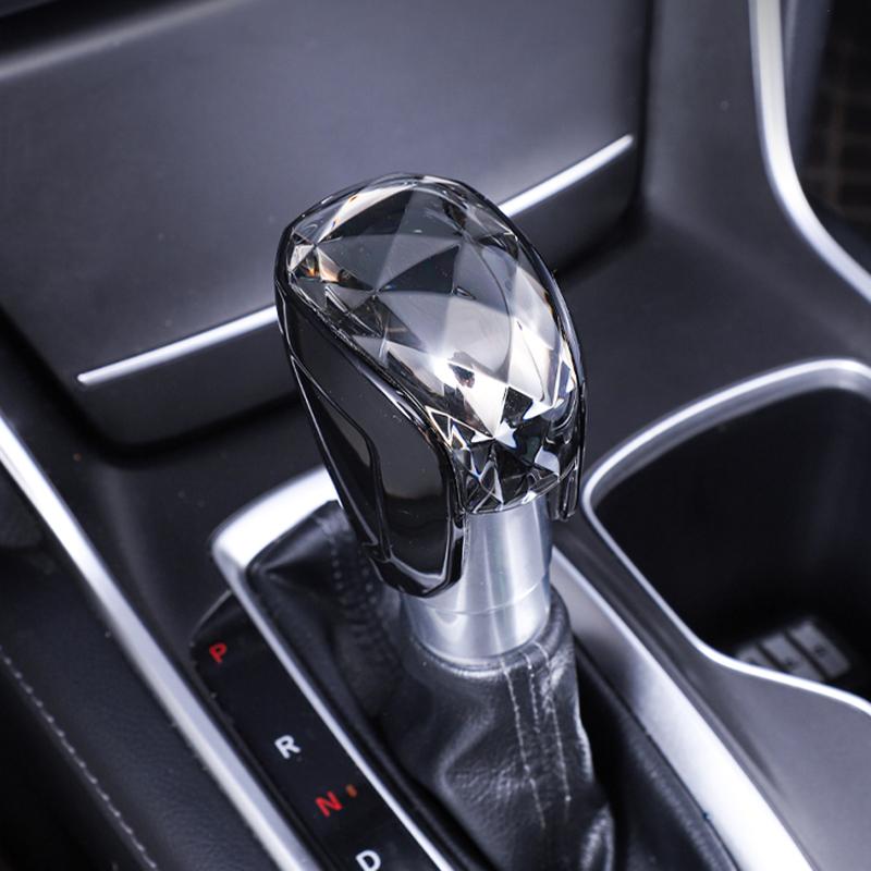 For Honda Accord 2018-2025 Civic 2016-2025 CRV/HRV 2025-2025 Crystal Gear Shift Knob Cover Trim Interior Upgrade Car Accessories